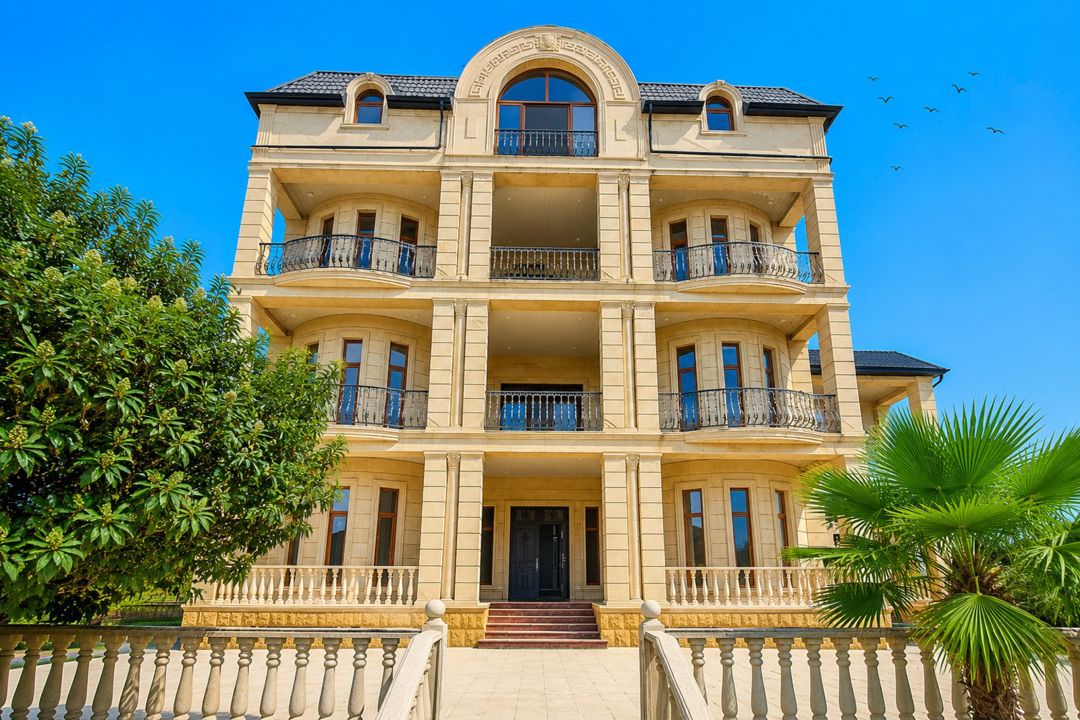 Satılır 8 otaqlı həyət evi/bağ evi 1150 m² — Ev, villa, Bakı (3)