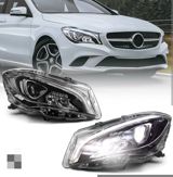 Mercedes W117 fara LED lampalı — Авто