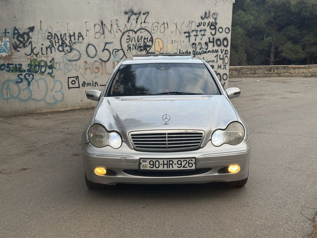 Mercedes C 240, 2.6 L, 2000 il, 245 450 km — Avtomobillər, Bakı