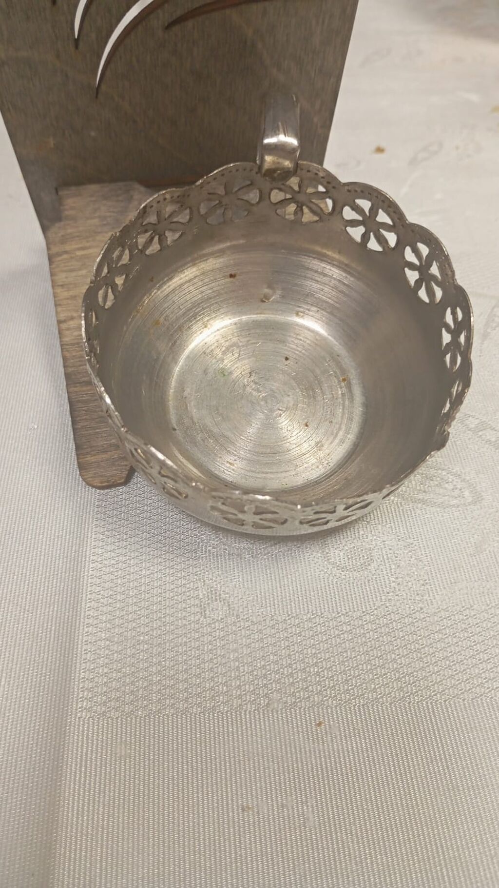 Misgər işi mis/nikellənmiş metal qab-qacaq dəsti - Şərq üslubunda — Qablar, Digah (3)