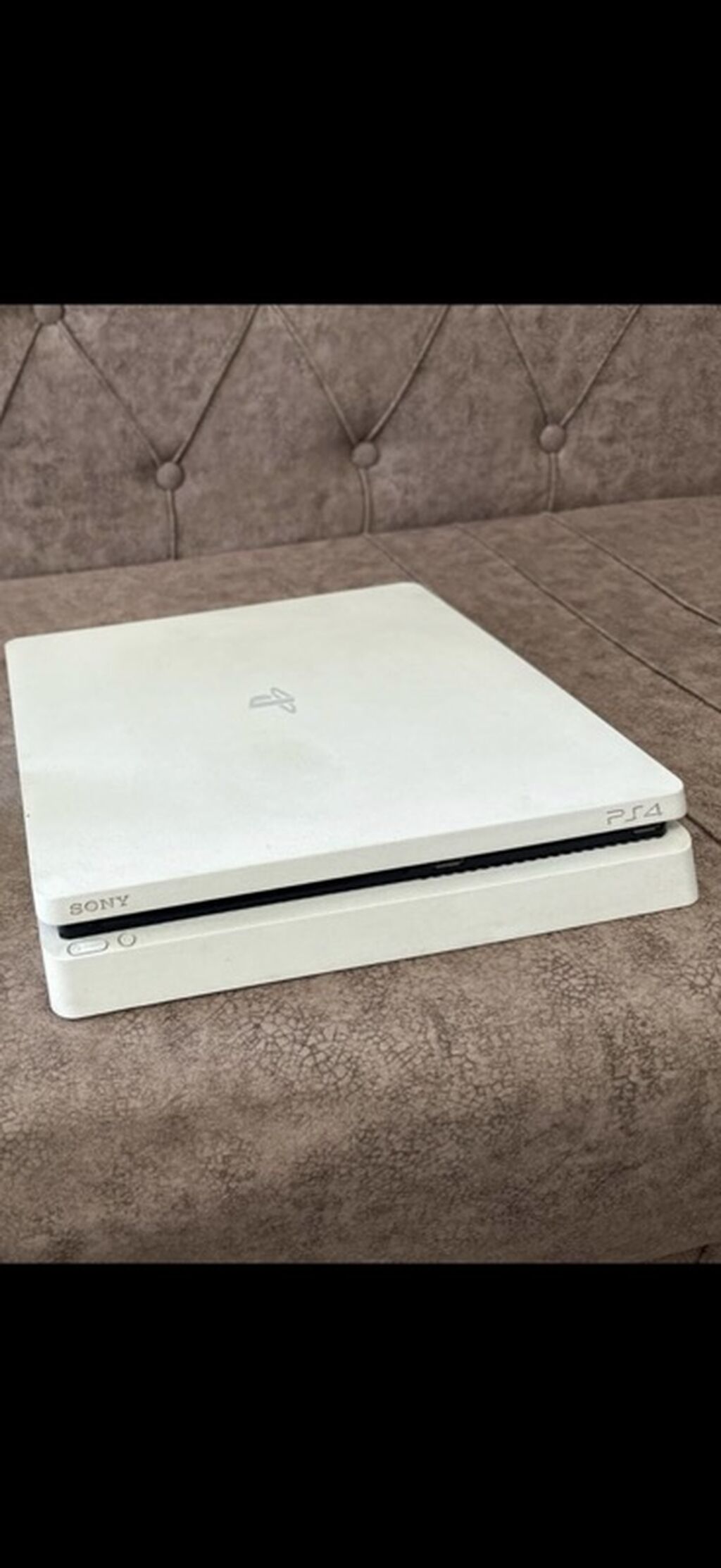 Sony PlayStation 4 Slim (Ağ rəng) oyun konsolu + 2 pult + 1 il — Elektronika, Bakı (3)