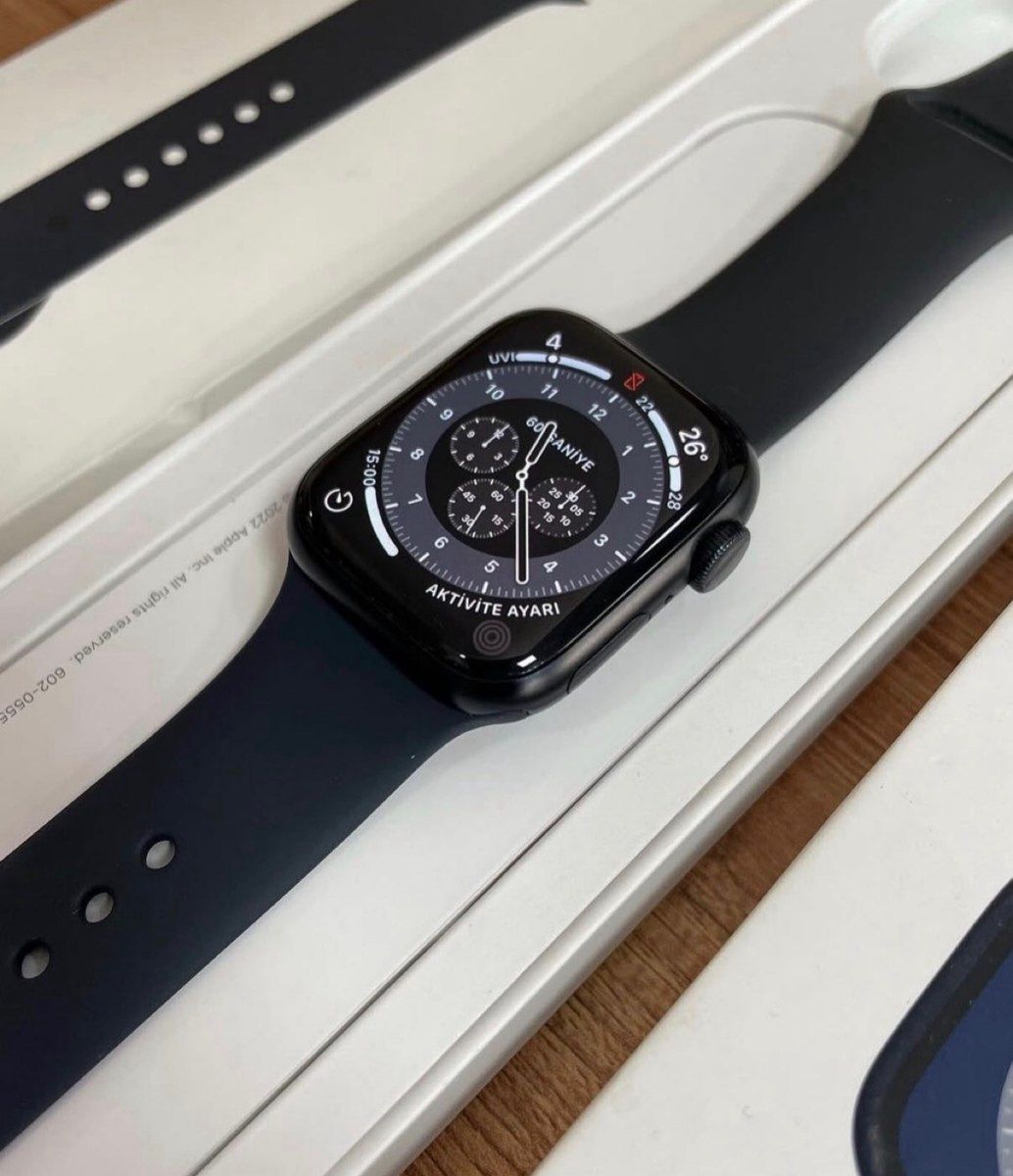 Apple Watch Series 8 Aluminum Cellular Midnight 45mm — Elektronika, Bakı (5)
