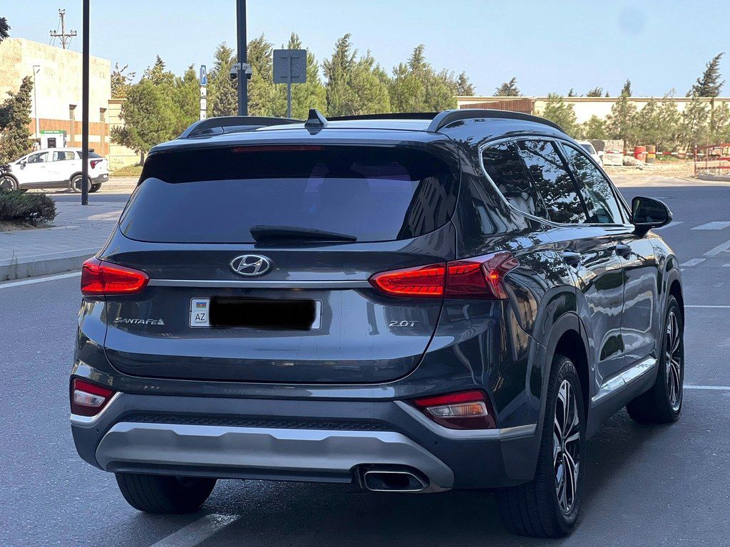 Hyundai Santa Fe, 2.0 L, 2019 il, 178 563 km — Avtomobillər, Bakı (7)
