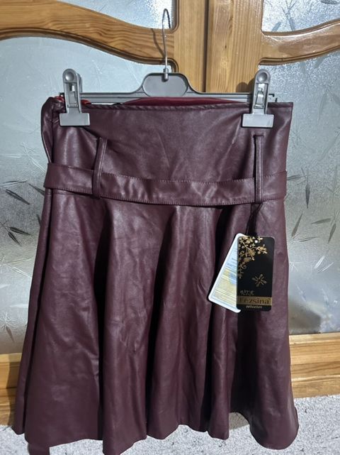 Qadın ətəyi – qara-bənövşəyi (bordo) rəng, “Fezsina collection” — Bakı