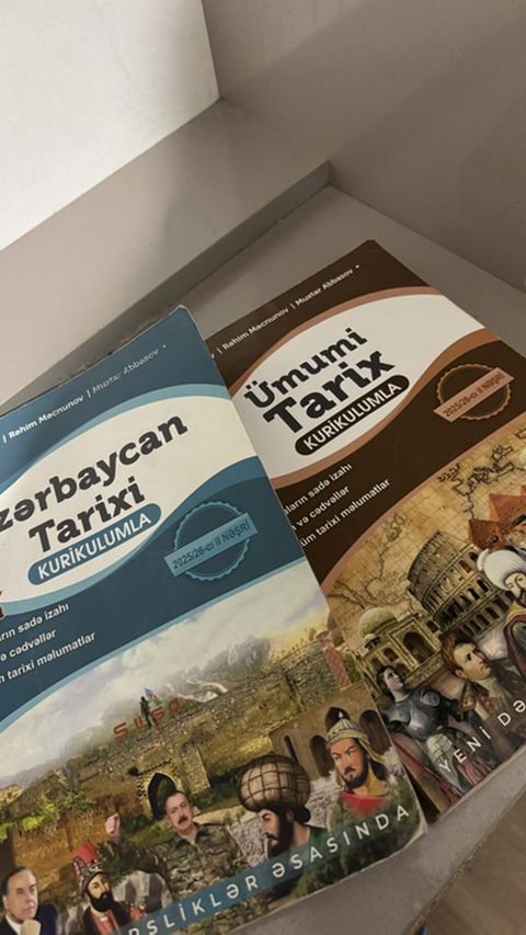 Məhsul: Tarix dərs vəsaitləri dəsti - Kitablar: “Azərbaycan Tarixi — Digah