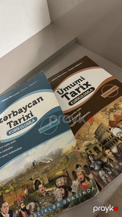 Məhsul: Tarix dərs vəsaitləri dəsti - Kitablar: “Azərbaycan Tarixi