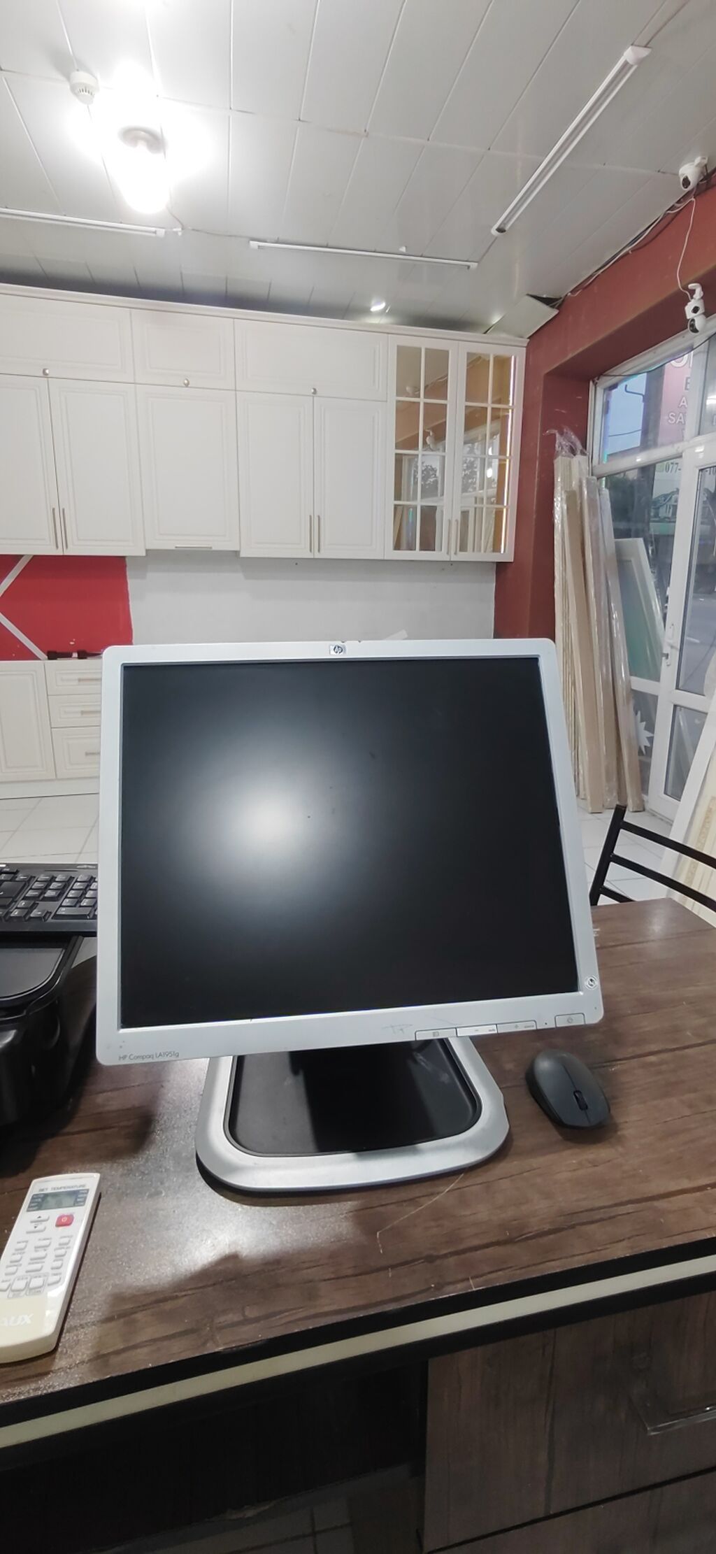 HP Compaq LA1951g LCD monitor + klaviatura və siçan dəsti - Ekran — Elektronika, Sumqayıt (4)