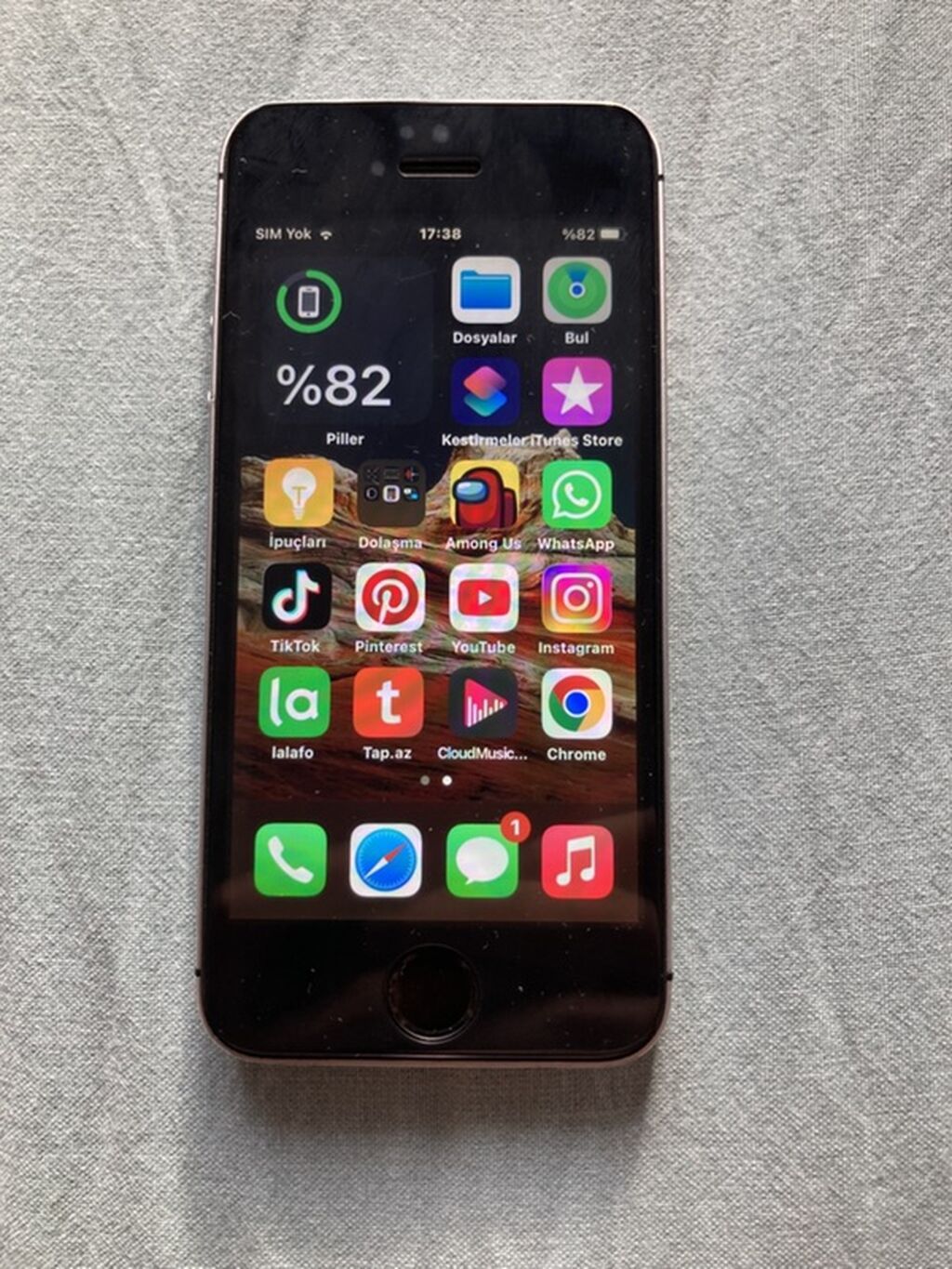 IPhone 5s, 32 GB, Space Gray, Barmaq izi — Apple iPhone, Bakı (3)