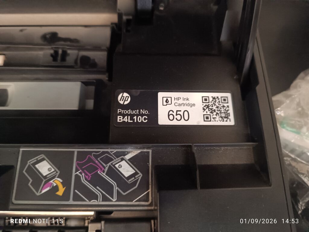 HP DeskJet Ink Advantage 4645 çoxfunksiyalı cihaz Ustaya gedmelidir — Elektronika, Bakı (8)