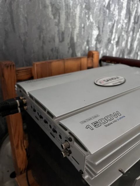 Sansui CMA-4120 avtomobil gücləndiricisi - Güc: 1500W Peak Power — Masazır