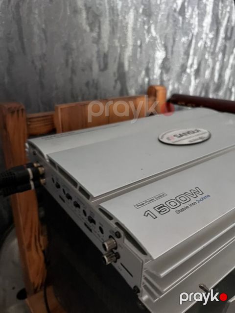 Sansui CMA-4120 avtomobil gücləndiricisi - Güc: 1500W Peak Power — Masazır