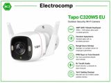 Tapo C320WS EU Outdoor Security Wi-Fi Camera 4MP QHD — ElectroComp — Electronics