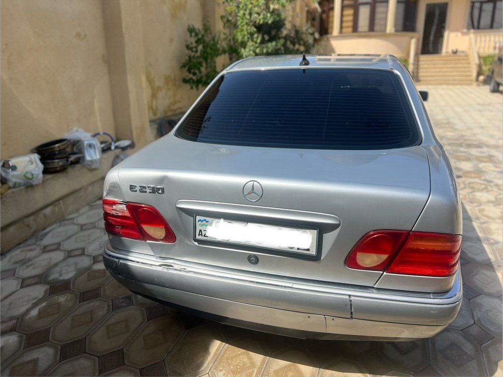 Mercedes E 230, 2.3 L, 1996 il, 214 521 km — Avtomobillər, Bakı (4)