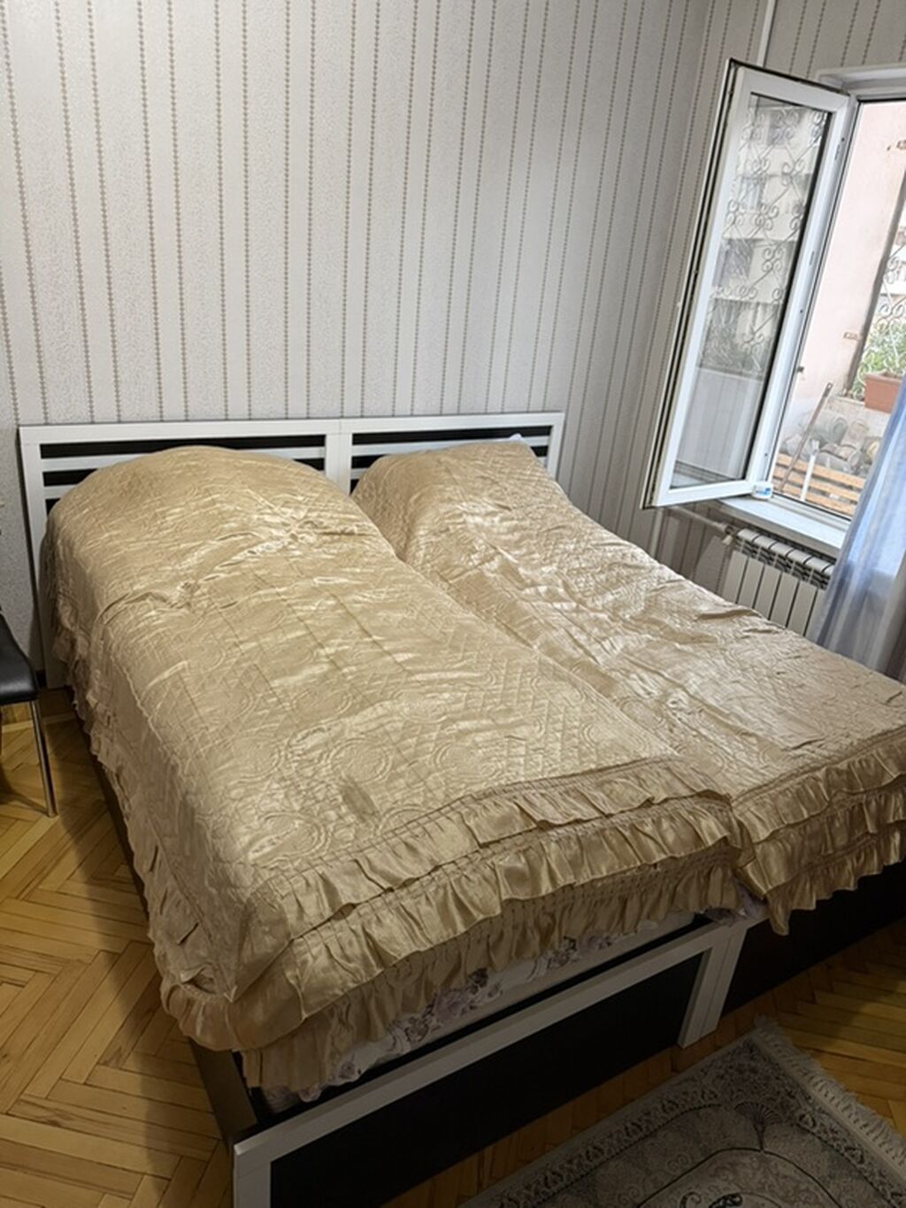 Yataq otağı mebel dəsti - İki qapılı şkaf: açılan qapılar, uzun metal — Mebel, Bakı (3)