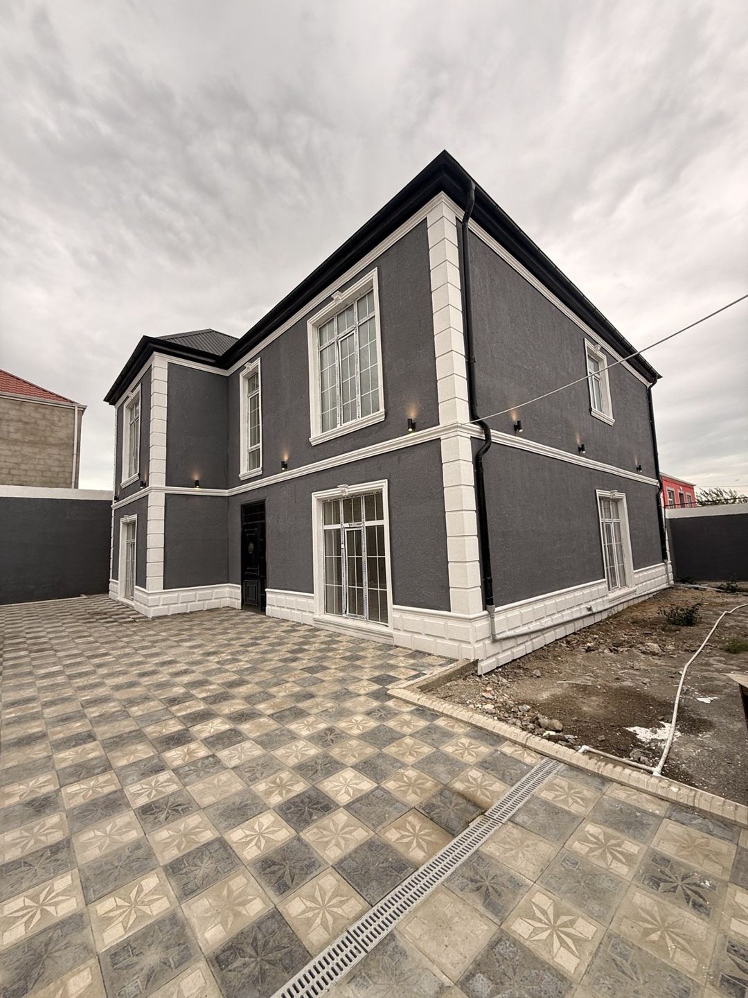 Satılır 7 otaqlı həyət evi/bağ evi 200 m² — Ev, villa, Bakı (4)