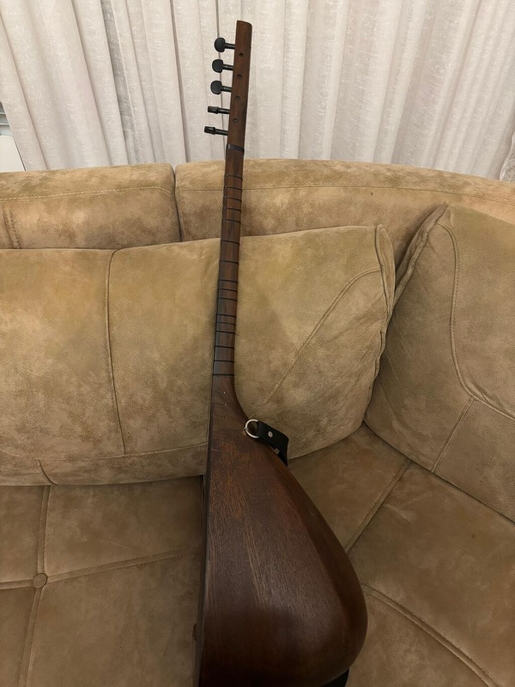 Elektro bağlama (saz) – preamp və daxili tuner ilə - Korpus: tünd — Musiqiə alətləri, Digah (2)