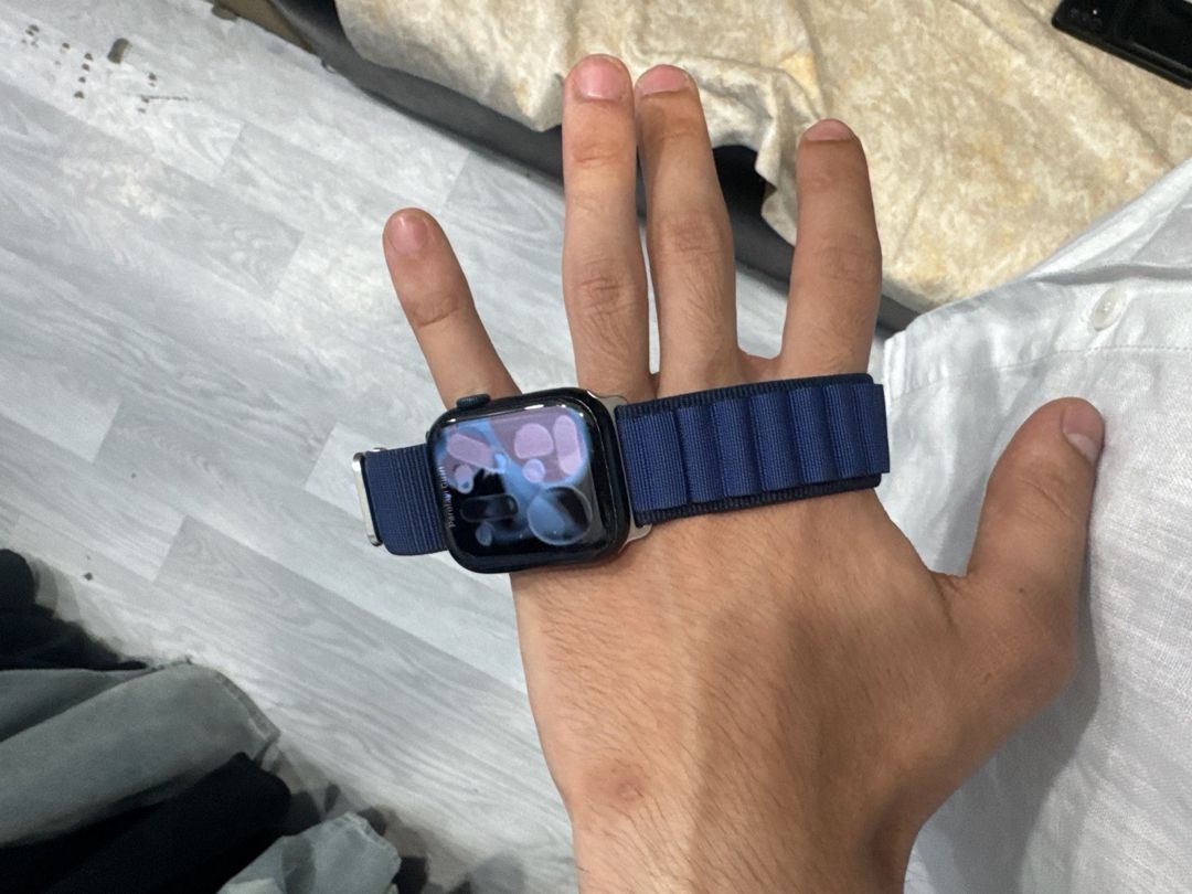 Apple Watch Series 7 Aluminum Midnight 45mm — Elektronika, Bakı (2)