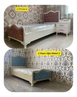 Oğlan və qız üçün, Yeni, Çarpayı, Bazasız, Matras ilə, Siyirməsiz — (( E𝖑şə𝖓 𝕺ğ𝖑𝖚 𝕸𝖊𝖇𝖊𝖑  ))