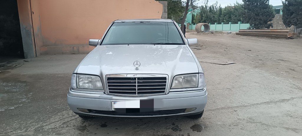 Mercedes C 180, 1.8 L, 1997 il, 425 221 km — Avtomobillər, Bakı