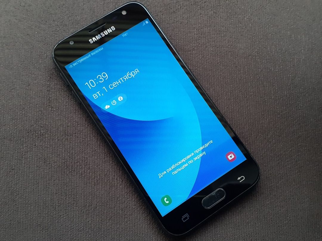 Samsung Galaxy J3 Pro Black 16GB/2GB — Smartfonlar, Gəncə (2)