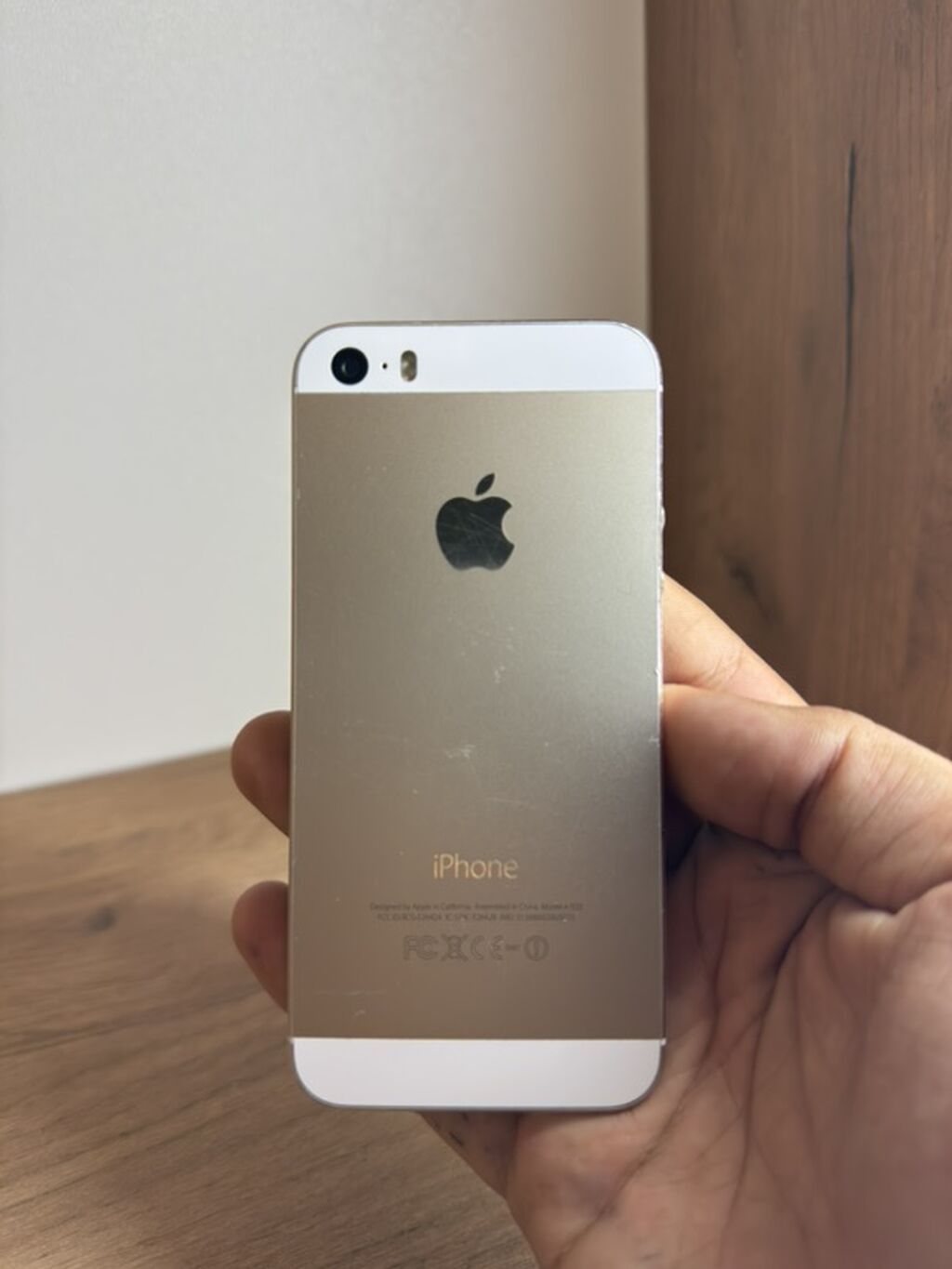 IPhone 5s, 16 GB, Qızılı, Barmaq izi — Apple iPhone, Sumqayıt (2)