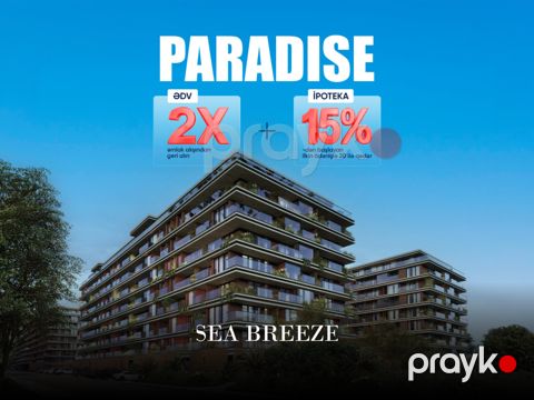 Satılır 1 otaqlı yeni tikili 50.1 m²