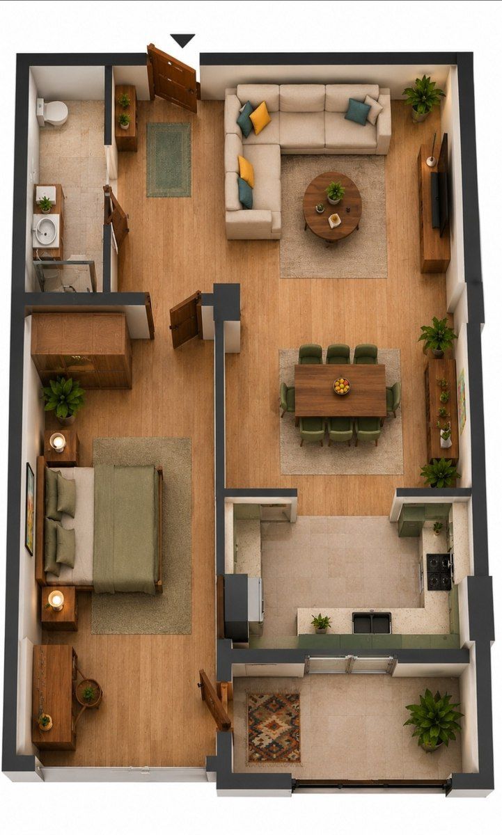 Satılır 2 otaqlı yeni tikili 67 m² — Mənzil, Bakı (6)