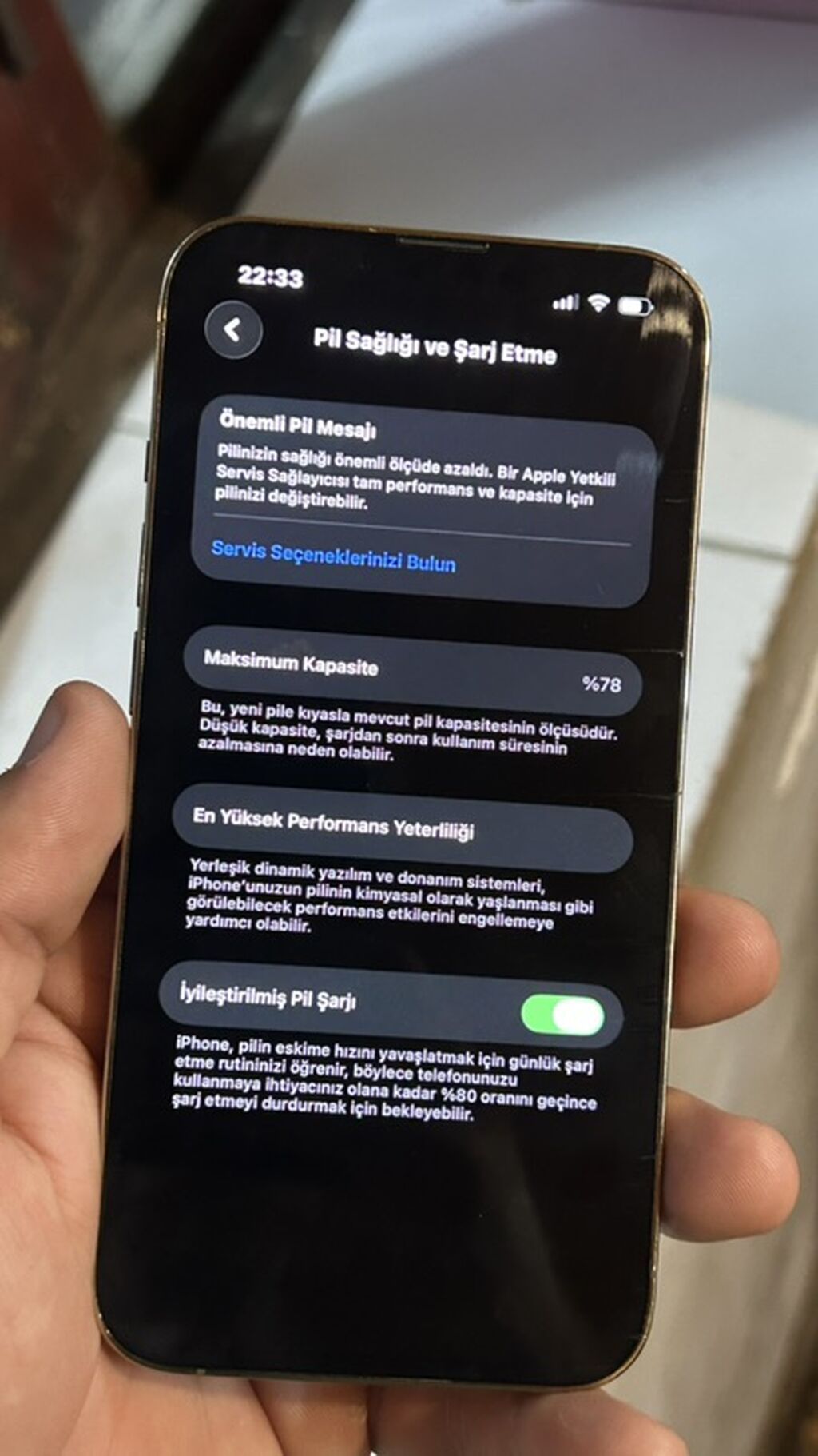 IPhone 13 Pro, Qızılı, Face ID — Apple iPhone, Quba (7)