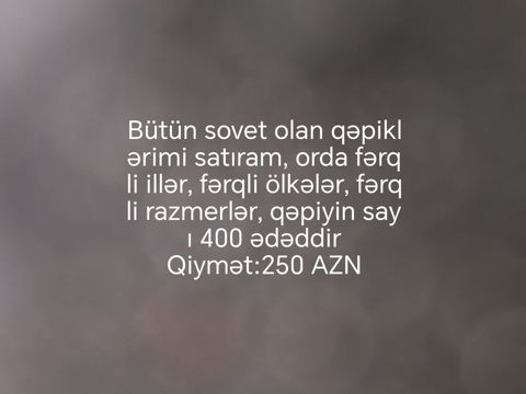 Məhsul: Sovet dövrünə aid qəpik kolleksiyası Təsvir: - Müxtəlif — Bakı