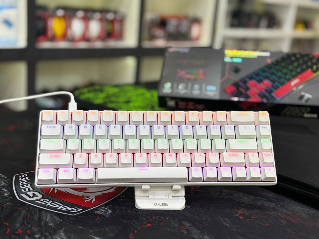 Mexaniki klaviatura White (Red switch) Jedel KL141 — Elektronika, Bakı (10)