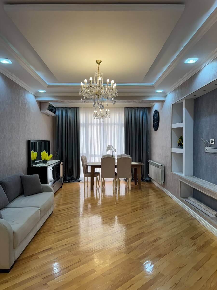 İcarəyə verilir 4 otaqlı yeni tikili 160 m² — Mənzil, Bakı (2)