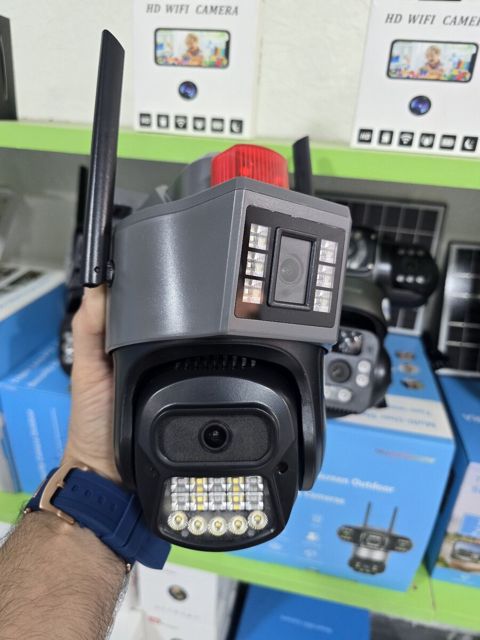 2 kameralı günəş paneli sim kartlı 8mp/4k — Bakı