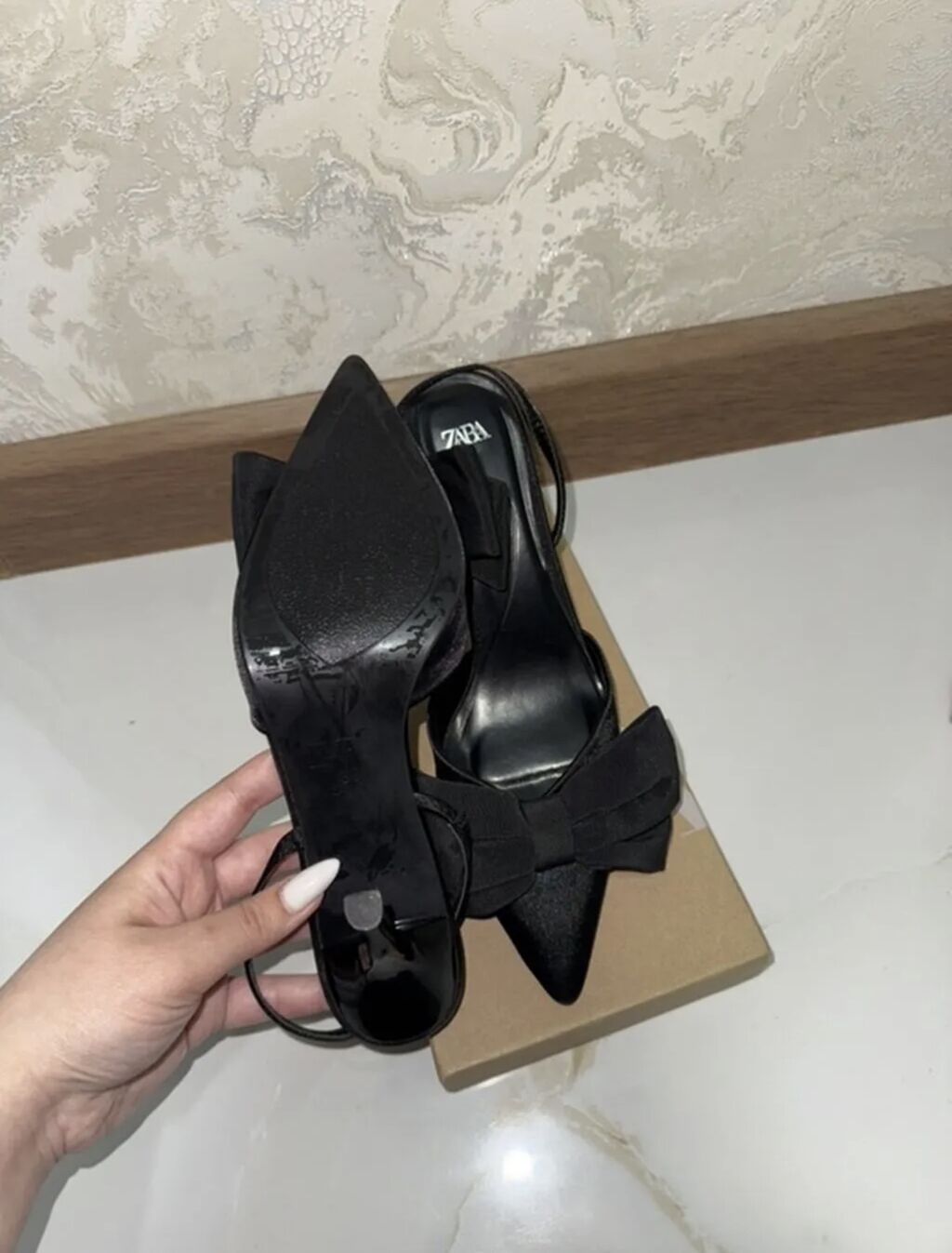 Tuflilər, Zara, Ölçü: 39, rəng - Qara, Yeni — Şəxsi əşyalar, Bakı (4)