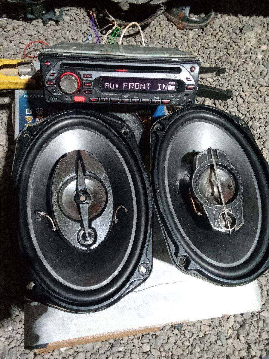 Maqnitofon Sony GT200E, dinamiklər — Ehtiyat hissələri və aksesuarlar, Gəncə