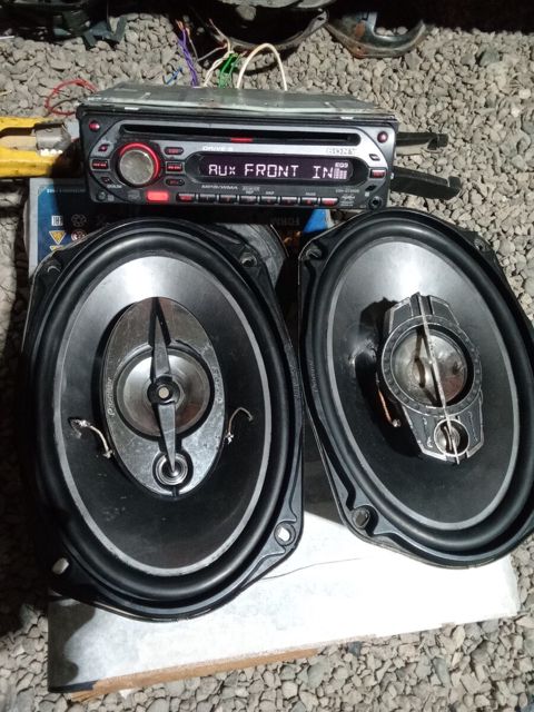 Maqnitofon Sony GT200E, dinamiklər — Gəncə