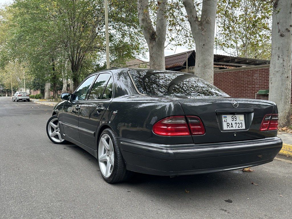 Mercedes E 320, 3.2 L, 2000 il, 400 000 km — Avtomobillər, Ağsu (6)