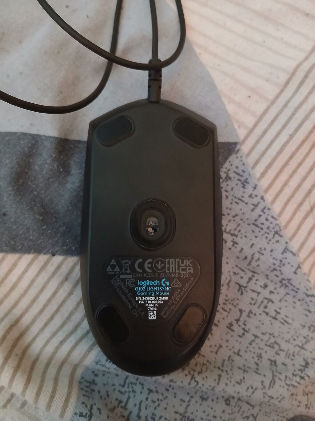 Logitech G102 Lıghtsync oyun siçanı 55 manata almışdım ama heç — Elektronika, Bakı (2)