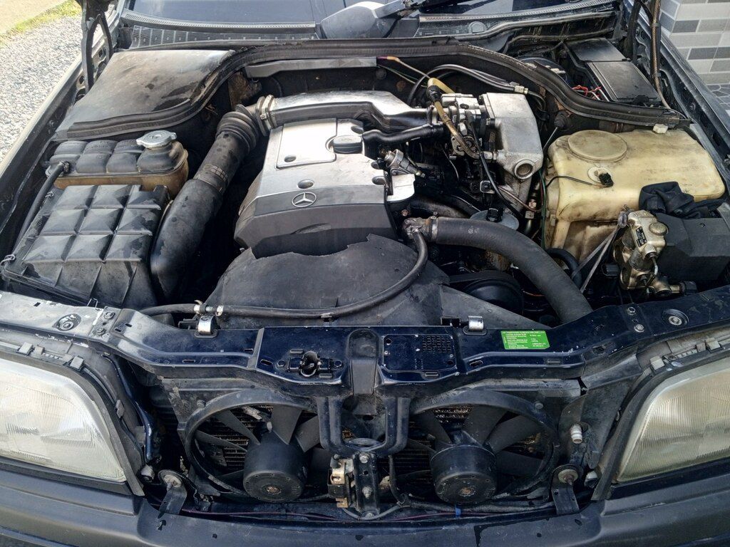 Mercedes C 180, 1.8 L, 1993 il, 299 865 km — Avtomobillər, Zaqatala (10)