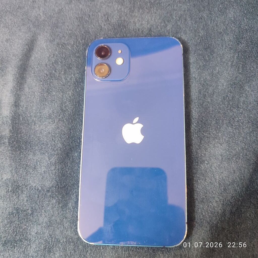 IPhone 12, Mavi, Face ID — Apple iPhone, Bakı (3)