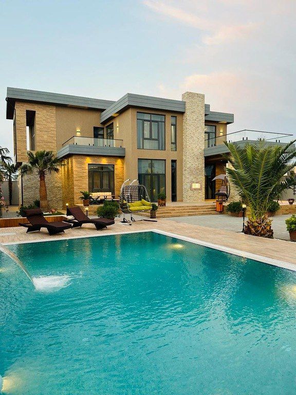 İcarəyə verilir 6 otaqlı həyət evi/bağ evi 600 m² — Ev, villa, Bakı (8)