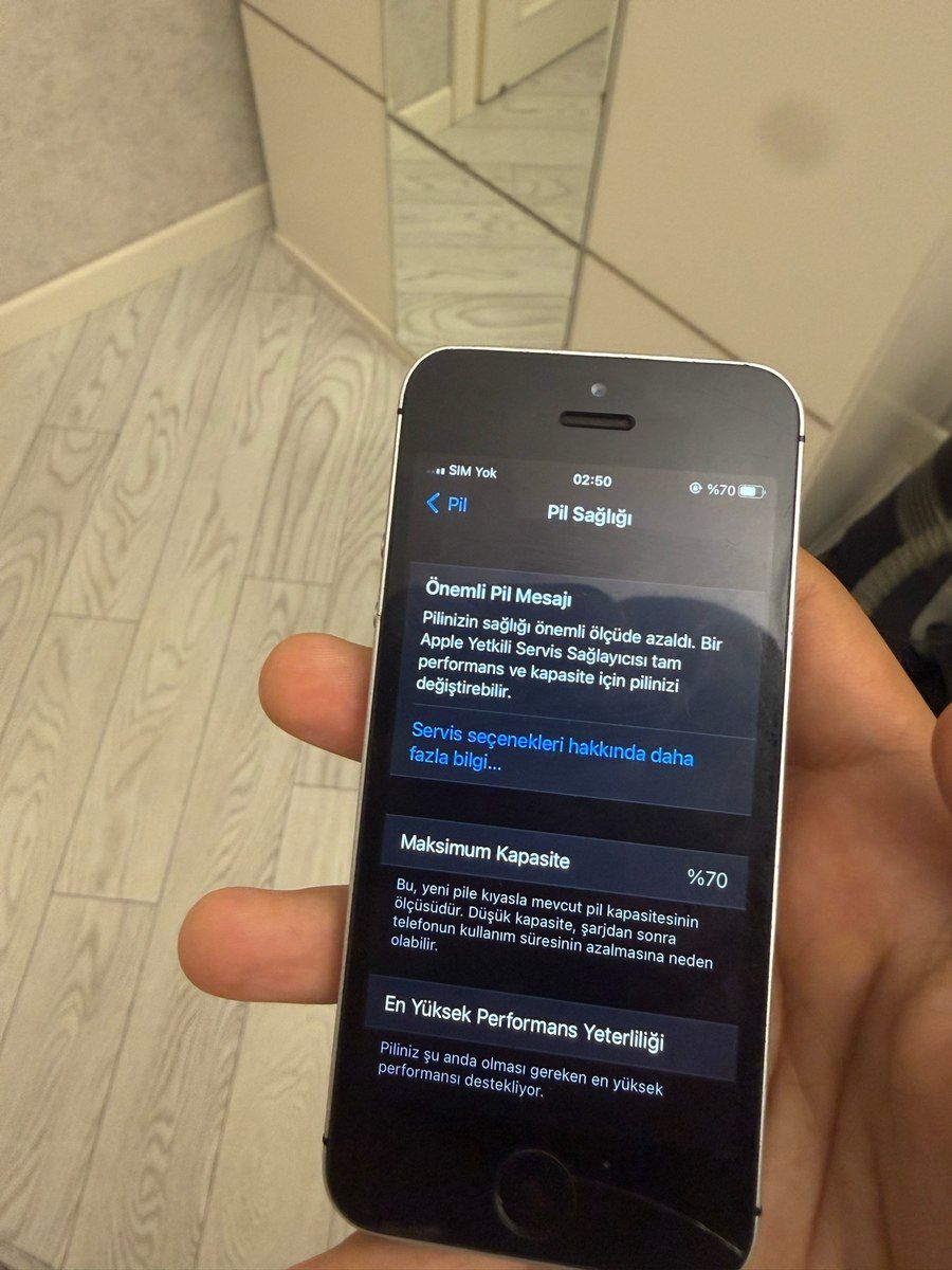 Apple iPhone SE Space Gray 32GB — Smartfonlar, Bakı (2)