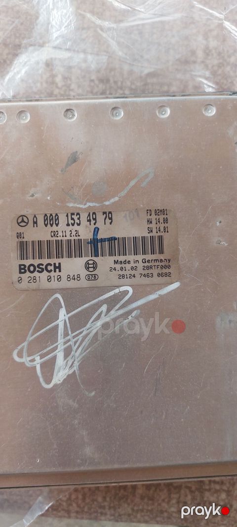 Məhsul: Mercedes-Benz üçün orijinal Bosch mühərrik idarəetmə bloku — Şəmkir