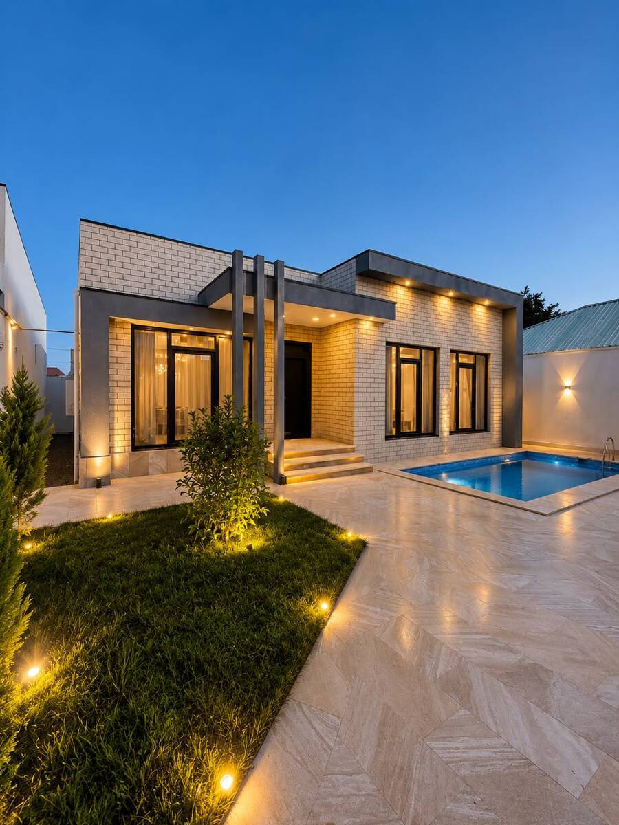 Satılır 4 otaqlı həyət evi/bağ evi 176 m² — Ev, villa, Bakı (2)
