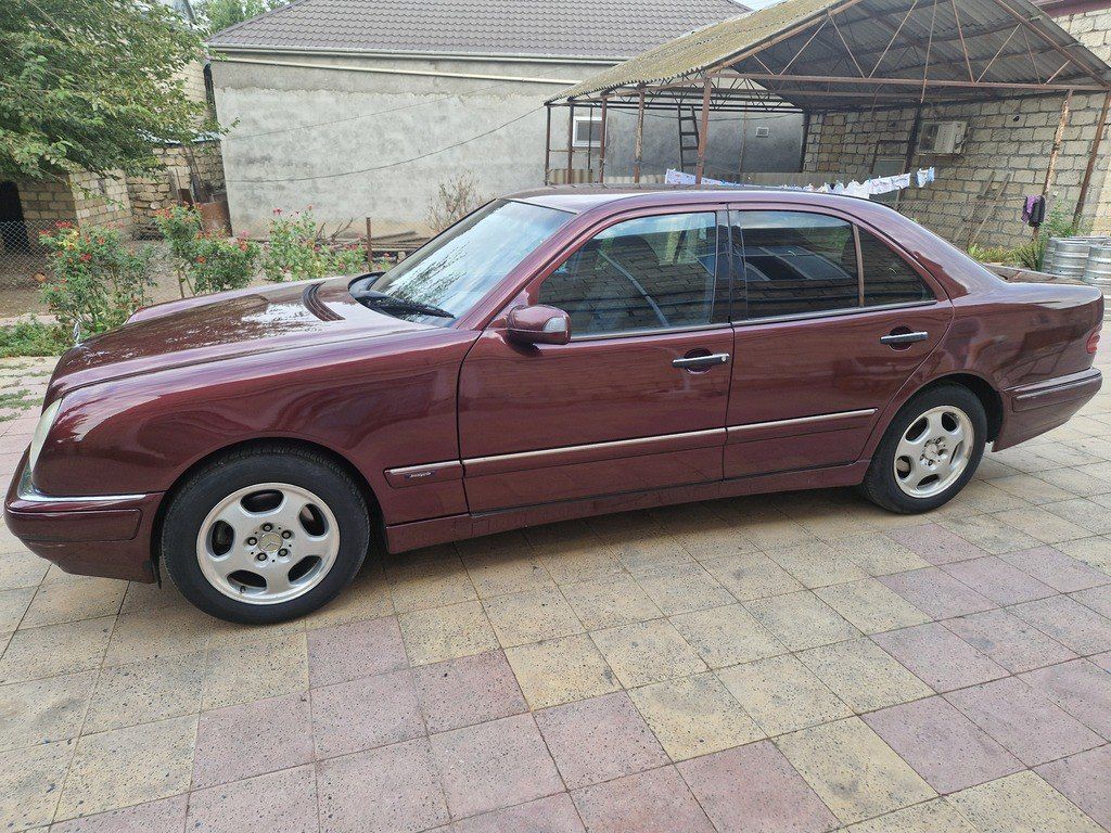 Mercedes E 200, 2.2 L, 1998 il, 682 074 km — Avtomobillər, Beyləqan (2)