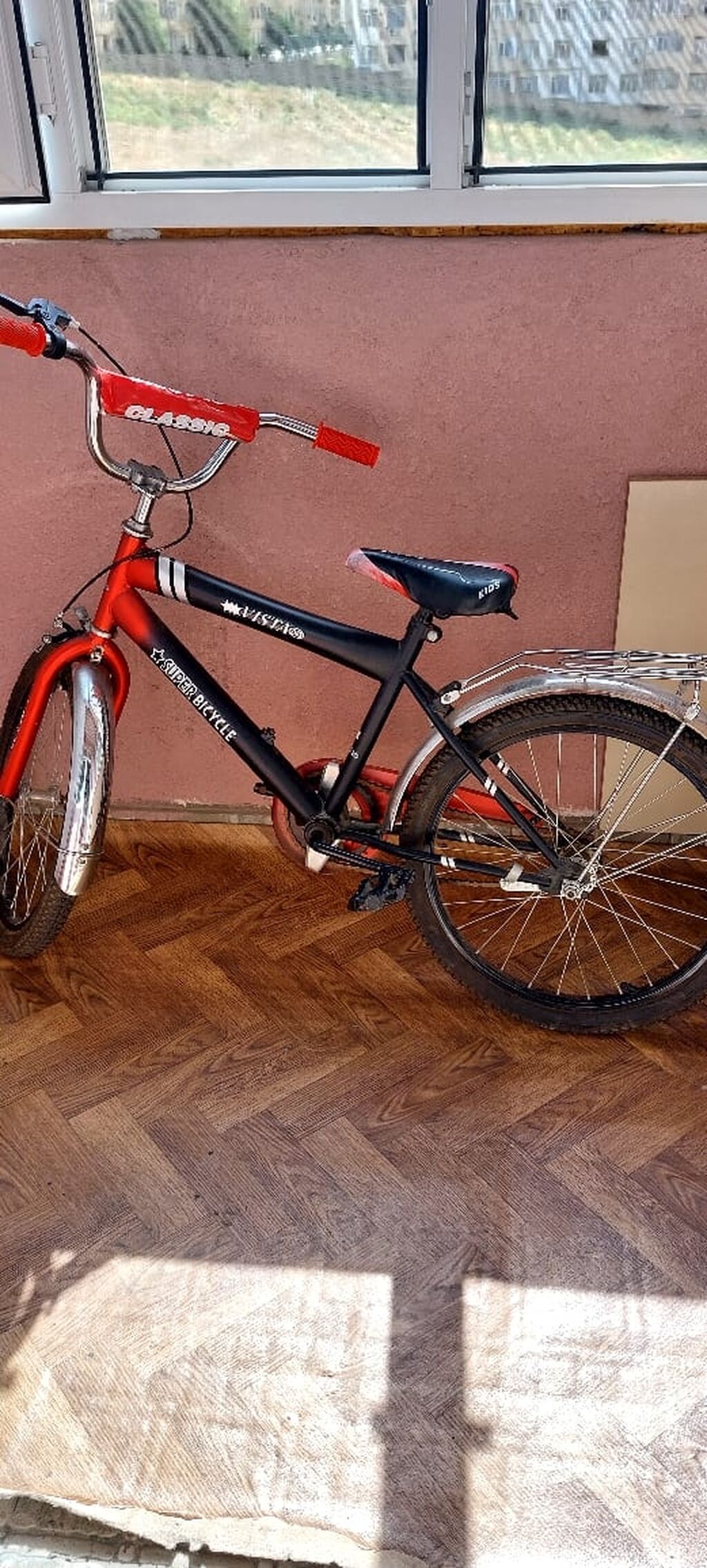 Uşaq velosipedi – “Classic” sükanlı, “Singer Bicycle” markalanması — Uşaq velosipedləri, Xırdalan (2)