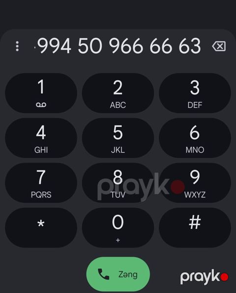Nömrə: 050 509666663 İşlənmiş — Bakı