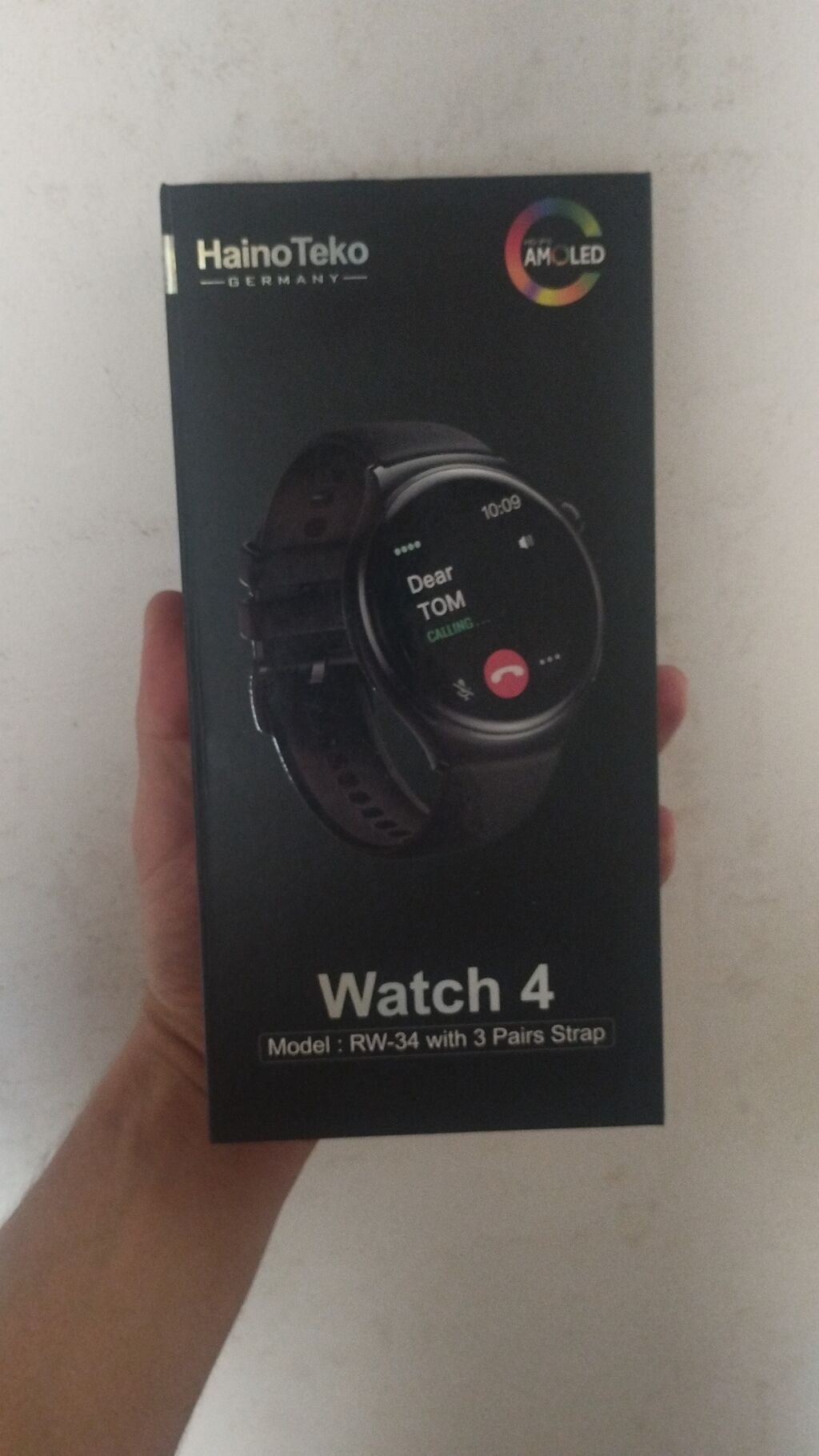 Haino Teko Watch 4 (Model: RW-34, with 3 Pairs Strap) ağıllı saat — Aksesuarlar, Bakı (2)