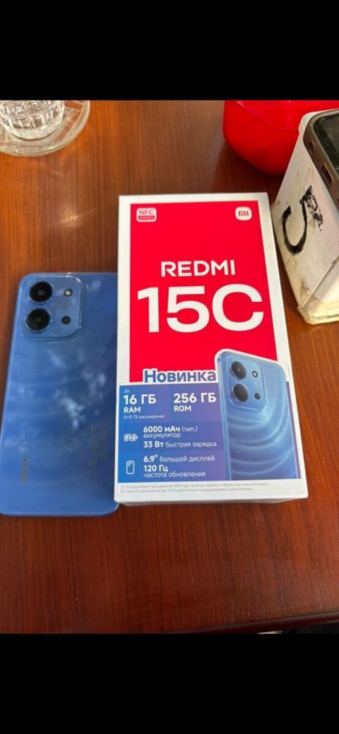 Xiaomi Redmi 15C Moonlight Blue 256GB/8GB — Bakı