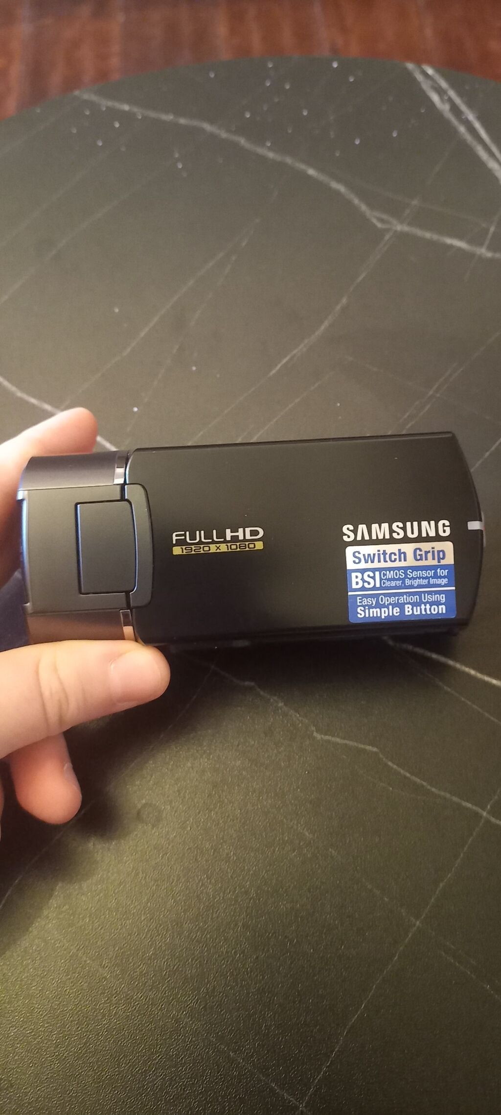 Samsung Full HD (1920x1080) rəqəmsal videokamera - Lens: Schneider — Elektronika, Masazır (3)