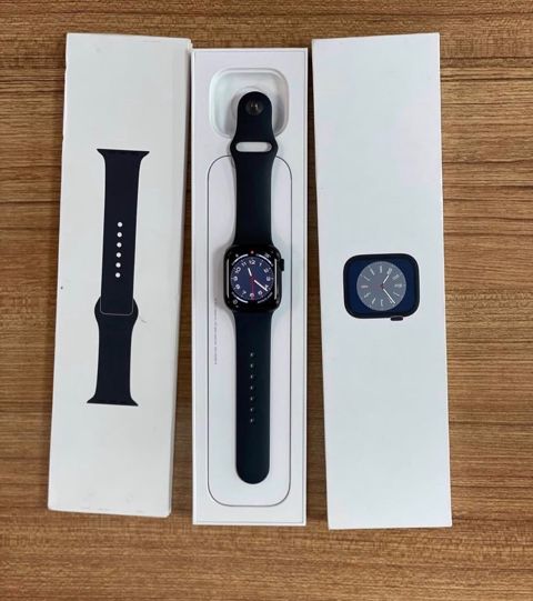Apple Watch Series 8 Aluminum Cellular Midnight 45mm — Bakı